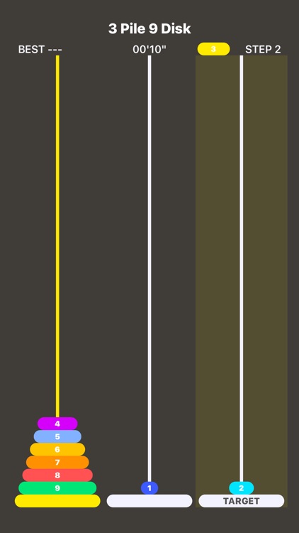 Hanoi Tower: Stack Puzzle