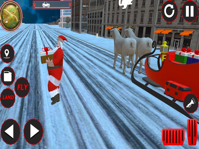 Santa Claus Games Gift Delivery 3D: Christrmis Snow Mission Santa