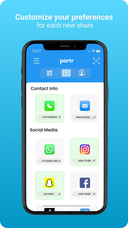 partr - Digital Contact Card screenshot-3