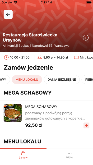 Restauracja Staroświecka Screenshot