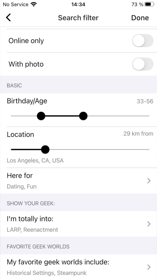#3. g33kdating (iOS) 由: Geek HQ e. U.