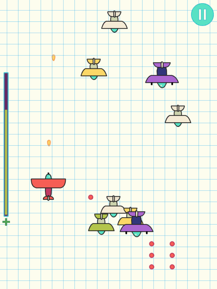 Plane Shooter on Paper