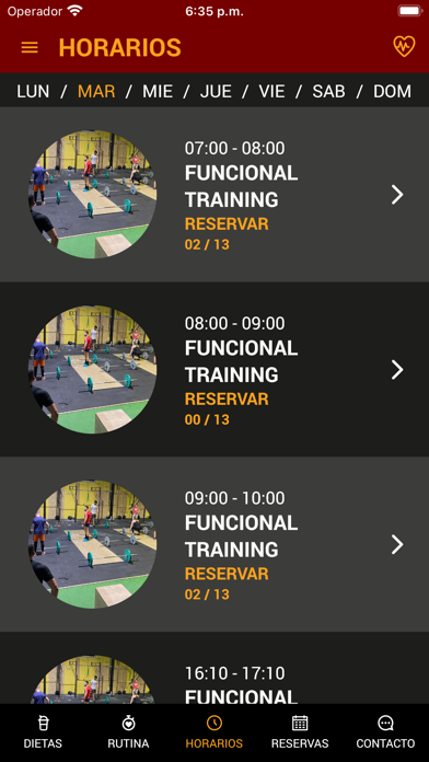California Gym Screenshot