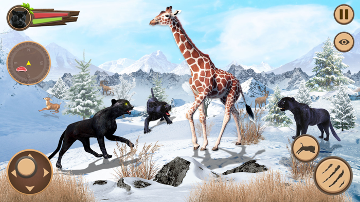Wild Panther Simulator Games