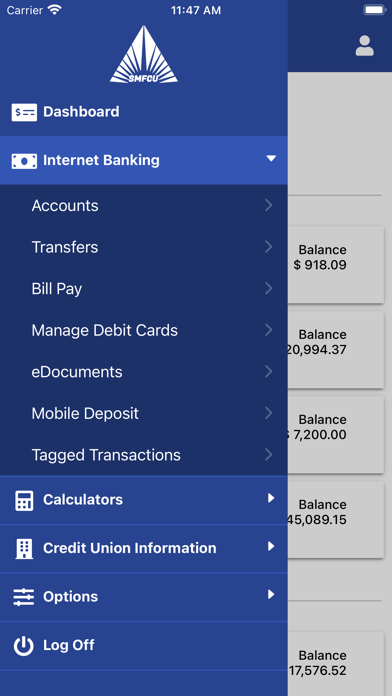 SM Federal Credit Union Screenshot