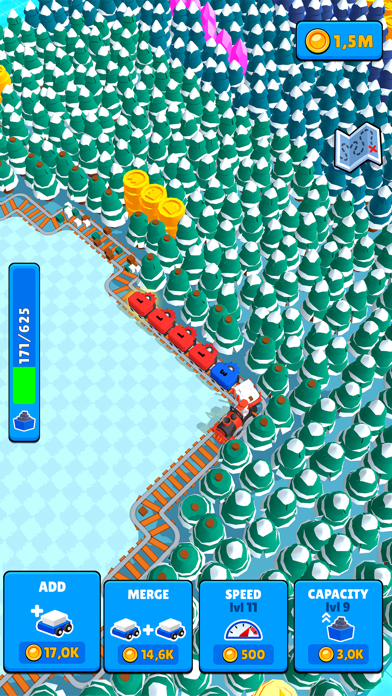 Train Miner: Idle Railway Game screenshot 3