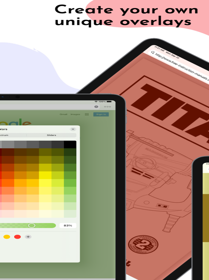 Dyslexia Irlen Web Browser