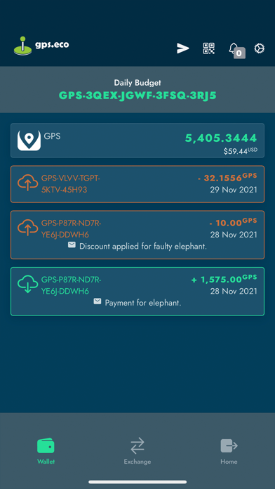 GPS Eco Screenshot
