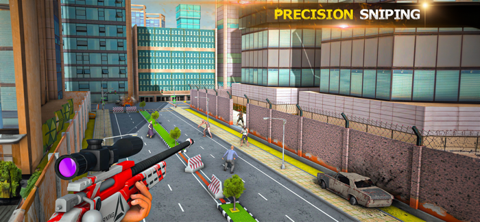 Sniper City 3D・Zombie Gun Game