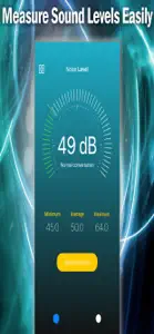 mySoundAnalyzer - Decibel Tool screenshot #1 for iPhone