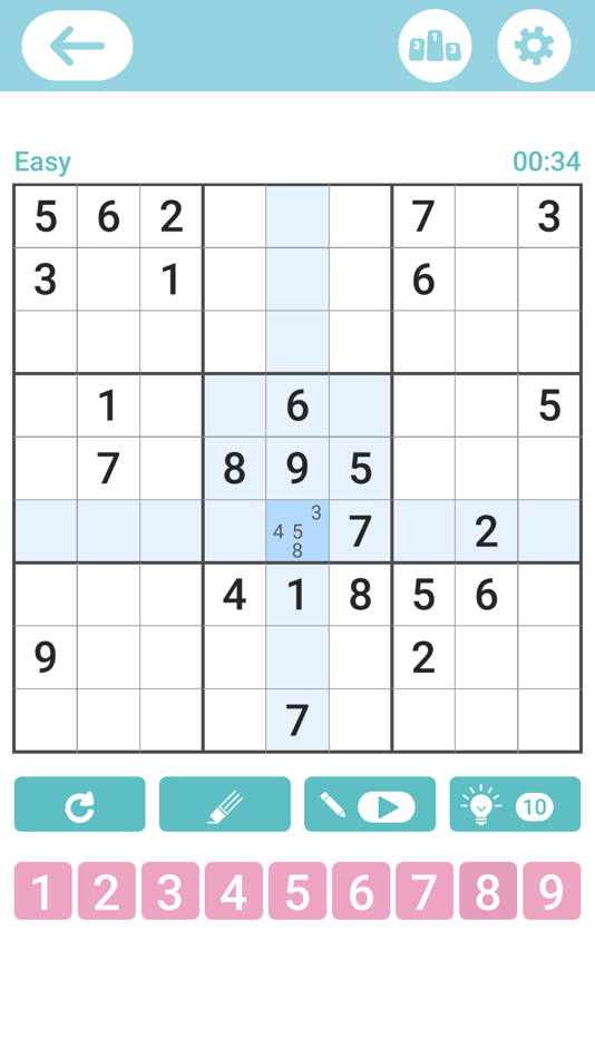 #2. Sudoku4k: Logic Puzzle games (iOS) 来自: Cool GamApp Limited