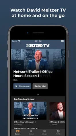 Game screenshot David Meltzer TV apk