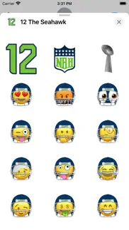 How to cancel & delete 12 the seahawk stickers 4