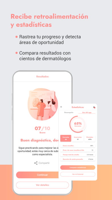 Reto Dermatología Screenshot