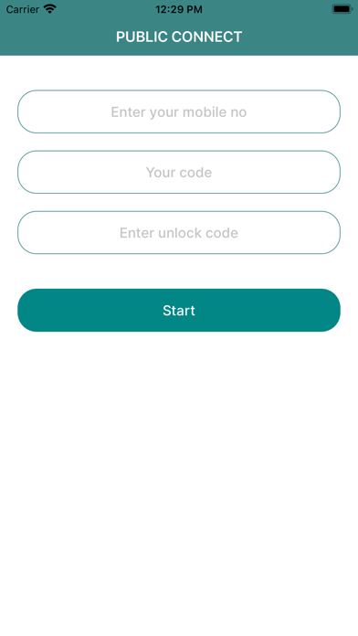Public Connect Admin Screenshot