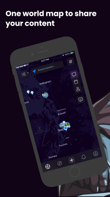 Scryy - A shared social map