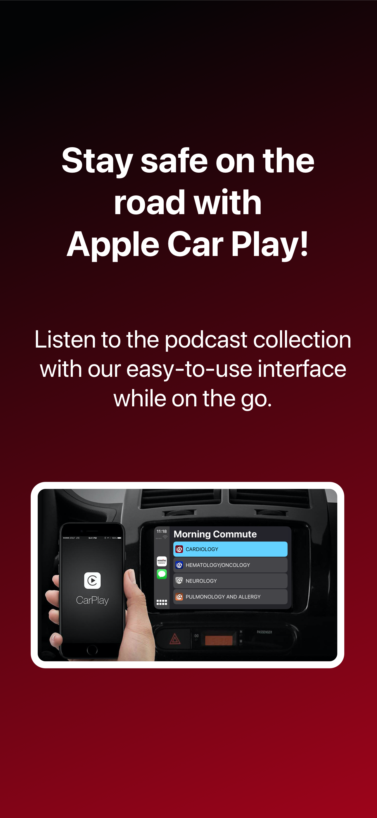 Morning Commute Podcasts