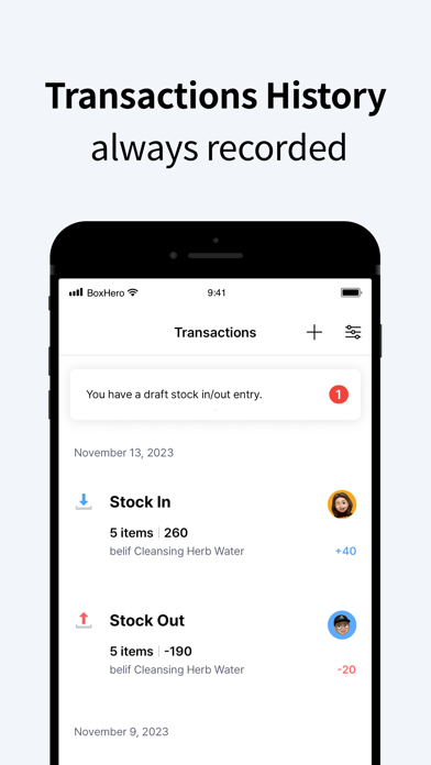 Inventory Management - BoxHero Screenshot