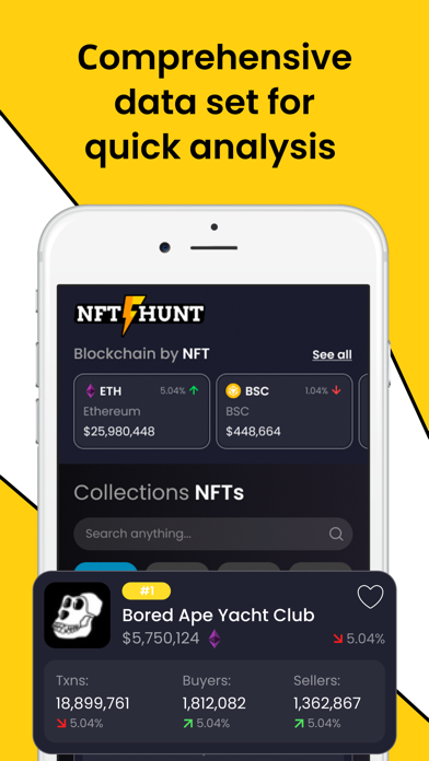 NFT market - crypto investing Screenshot