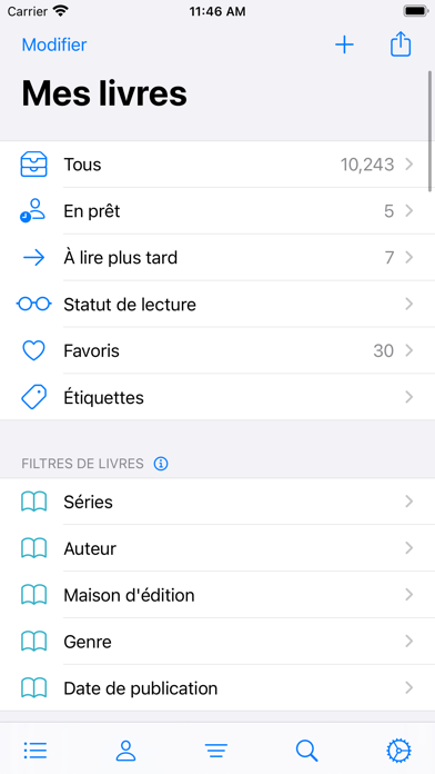 Screenshot #3 pour BookBuddy Pro: Ma bibliothèque