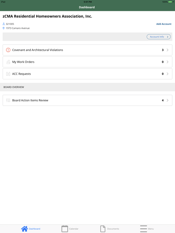 Screenshot #5 pour CMA Management App