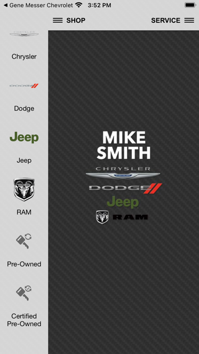 Mike Smith Chrysler Jeep Dodge Screenshot