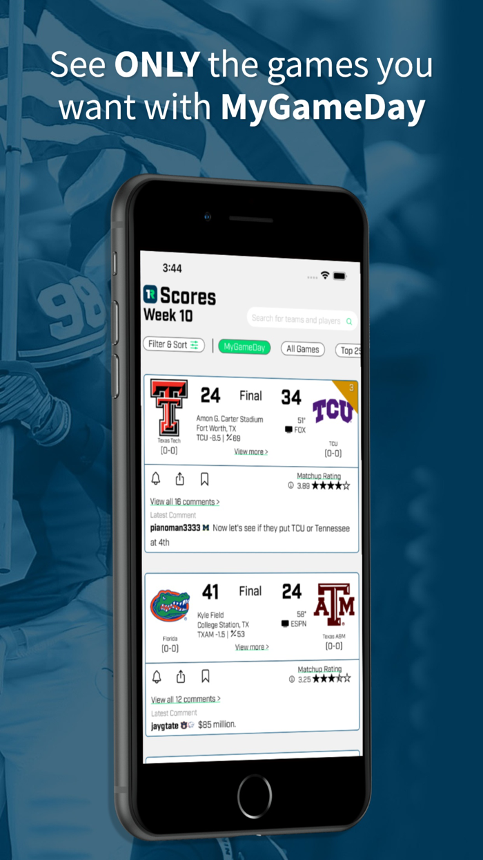 Ranked College Sports