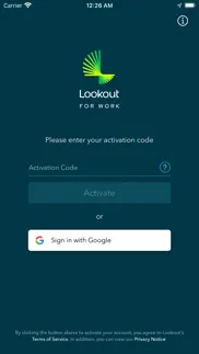How to cancel & delete lookout for work 4