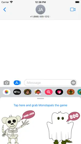 Game screenshot Monstapals Stickers Halloween mod apk
