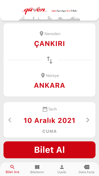 Güven Turizm Screenshot
