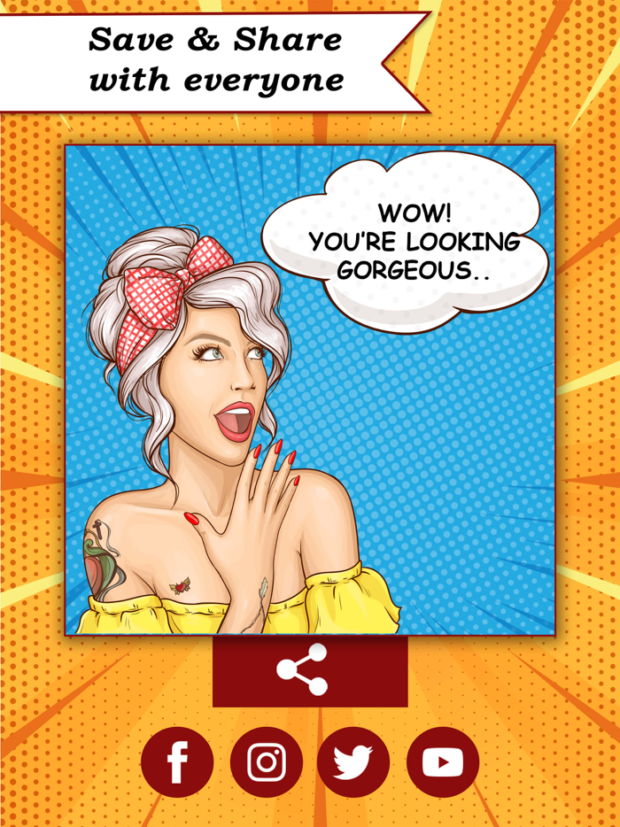 Comic Cartoon Story Maker