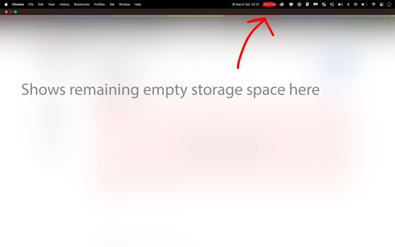 Empty Storage app screenshot