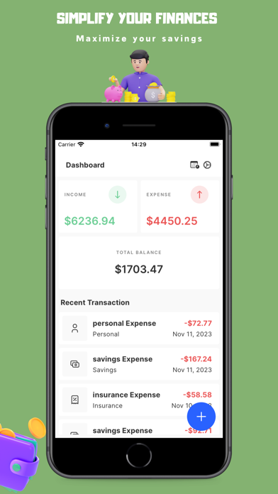 CashCrafter: Money Tracker Screenshot