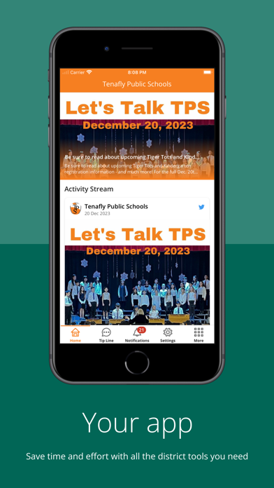 Tenafly Public Schools Screenshot