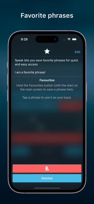 ‎Speak • Speech Synthesizer Capture d'écran