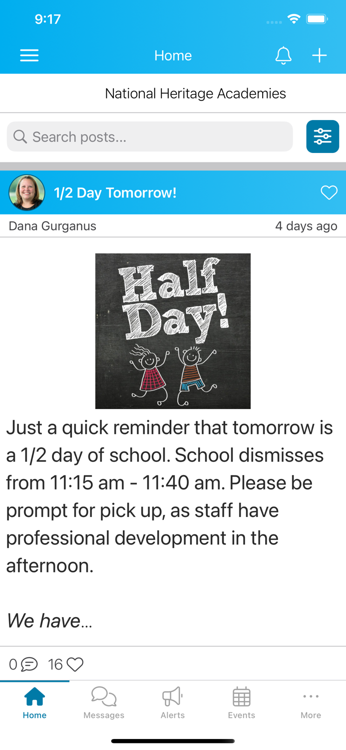 NHA SchoolConnect Admin