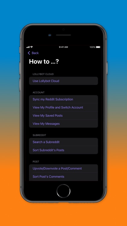 Lollybot for Reddit screenshot-3