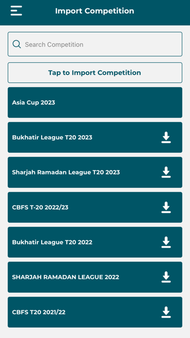 Cricket 21 Scorer Screenshot
