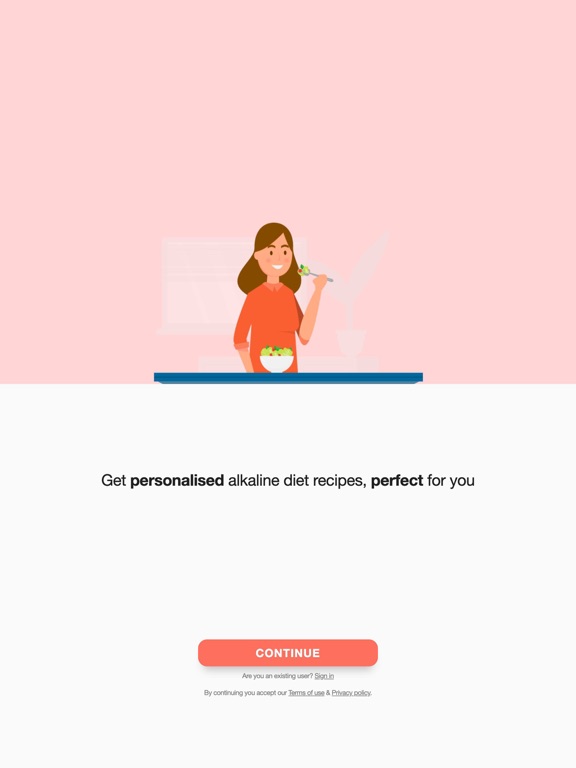 Alkaline Diet Recipe iPad screenshot 5 - Health & Fitness app