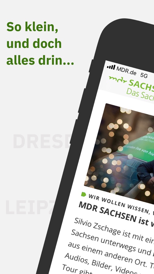 #1. MDR Sachsen App (iOS) Bởi: Mitteldeutscher Rundfunk