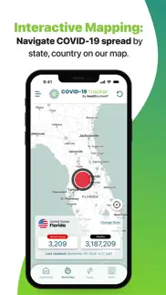 healthlynked covid-19 tracker iphone screenshot 4