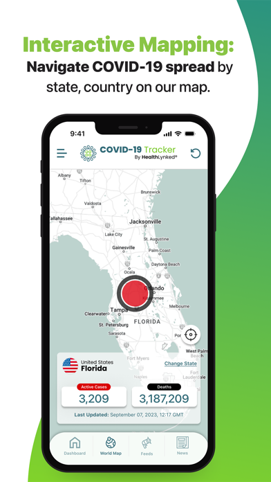 HEALTHLYNKED COVID-19 Tracker screenshot 4