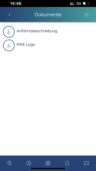 RWE Events Screenshot