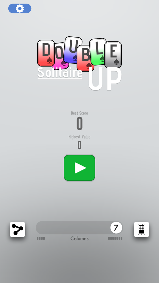 #1. DoubleUp Solitaire (iOS) 由: Wayne Perry