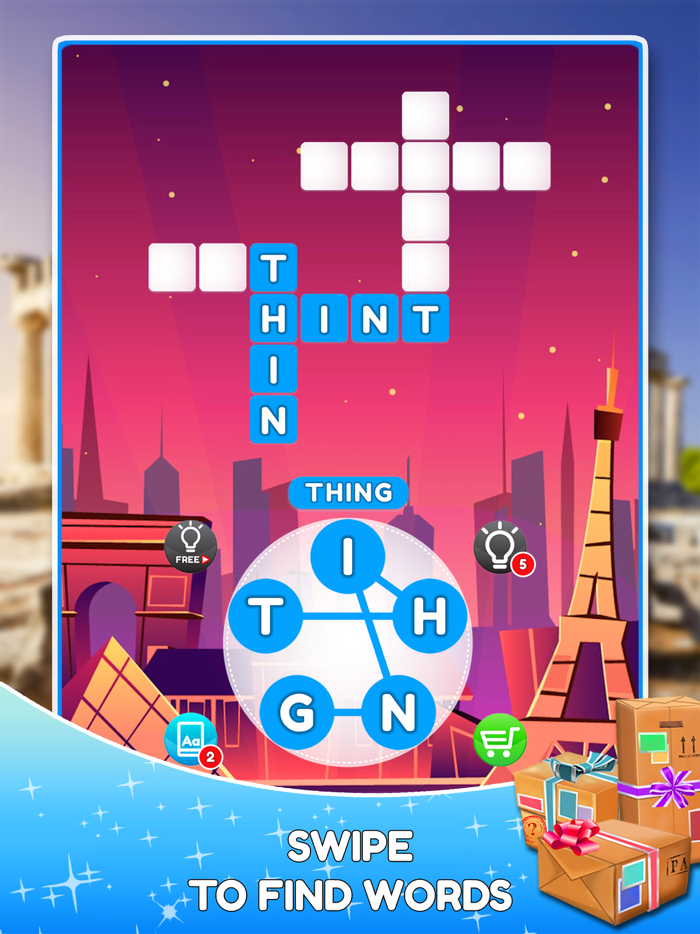 Word Travels Crossword Puzzle