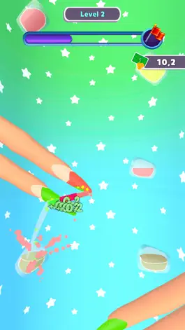 Game screenshot Bouncy Color Nails apk