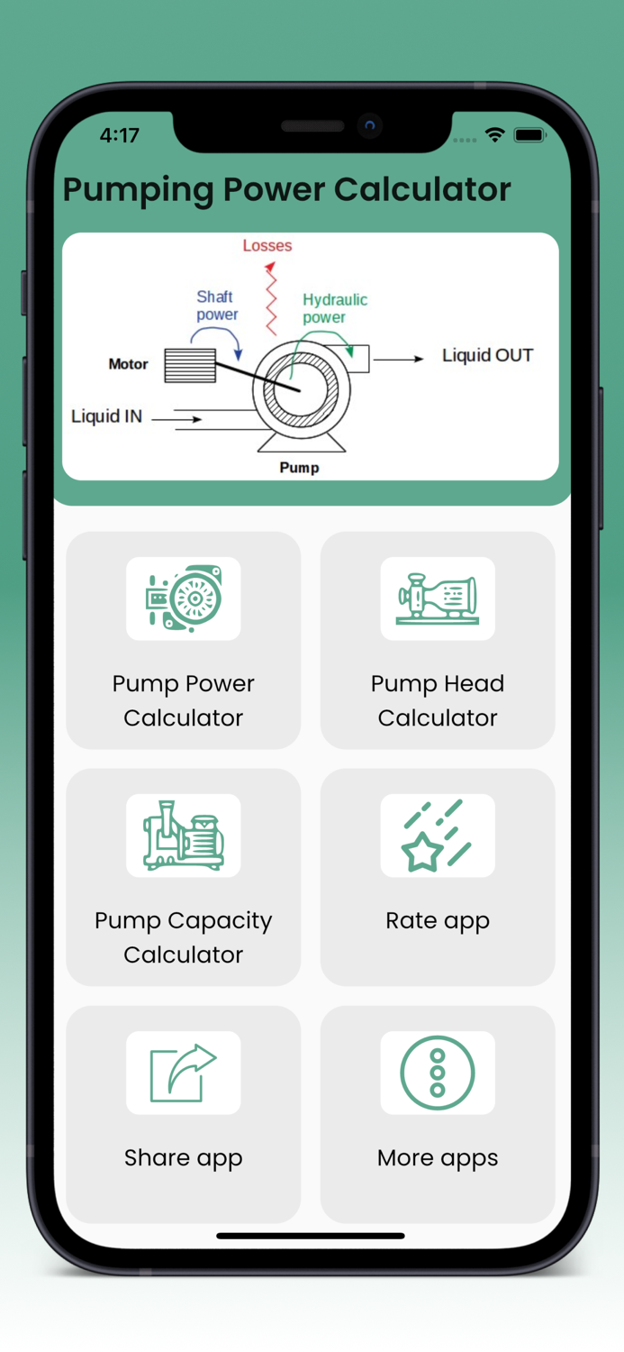 Pumping Power Calculator