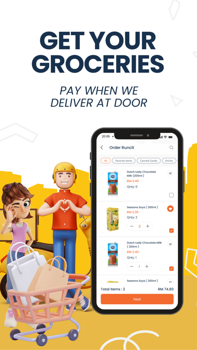 EDAR - Gas & Grocery Delivery Screenshot