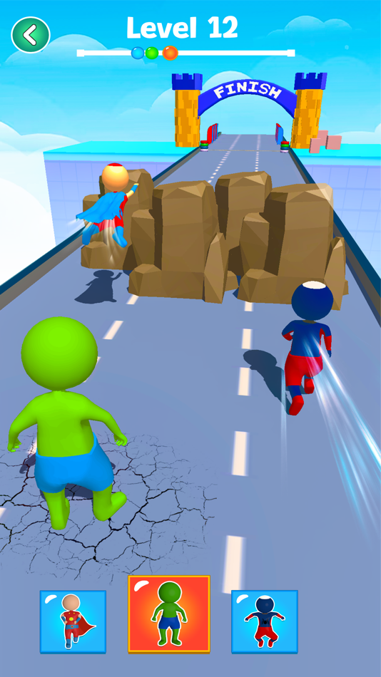 #1. Super Powers in a Race (iOS) 由: Seher Anwar