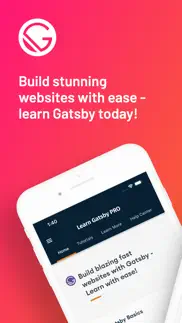 learn gatsby web development iphone screenshot 1